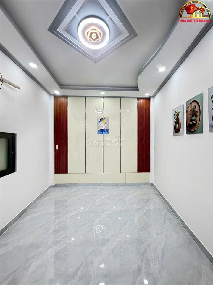 Nhà đẹp Bình Tân 3 tầng hẻm xe hơi, giá 5.8 tỷ – Đường Bùi Tư Toàn