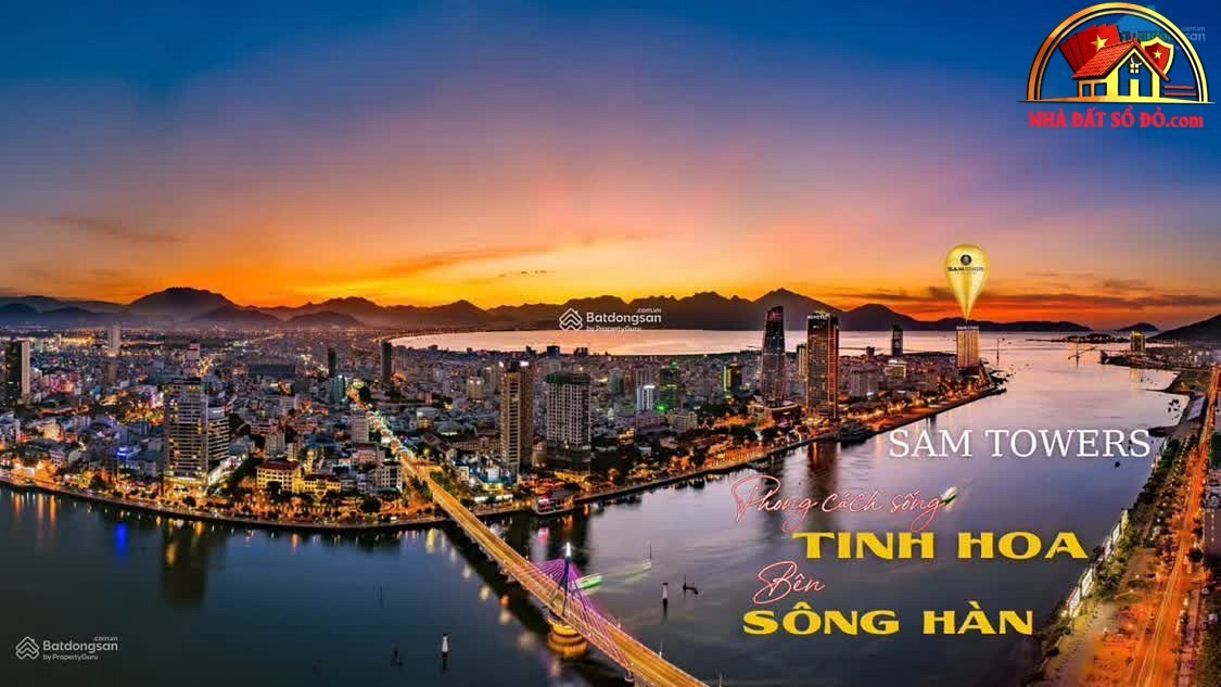 Căn hộ 2PN SAM Tower view sông Hàn – Giá thỏa thuận. Bán căn hộ chung cư – Đà Nẵng – NHÀ ĐẤT BẤT ĐỘNG SẢN SỔ ĐỎ