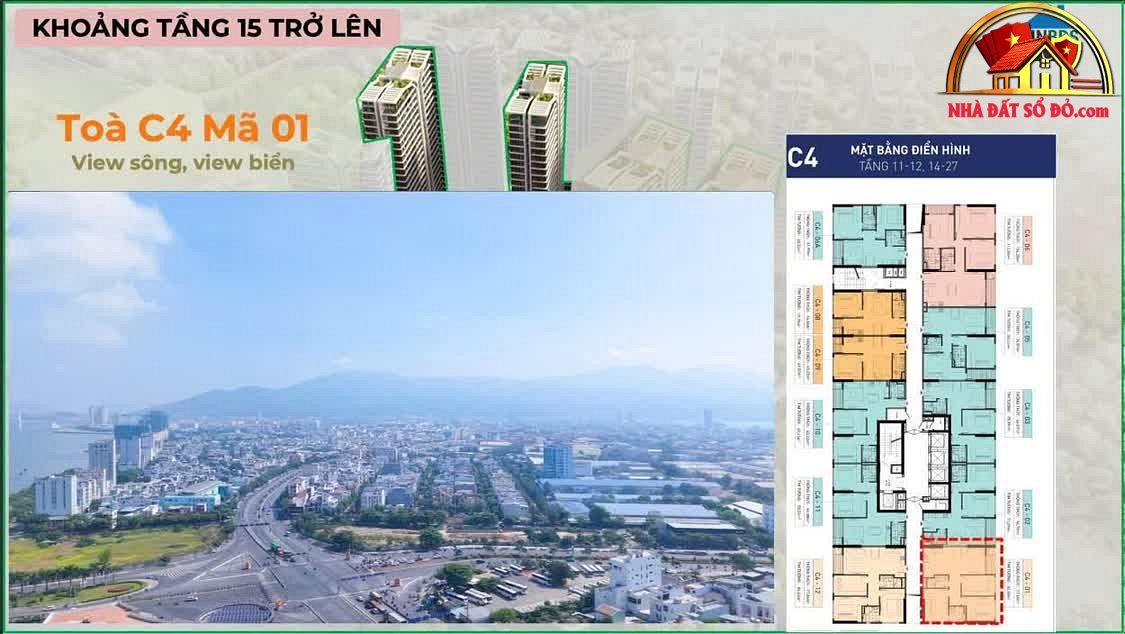 Căn hộ 2PN góc view sông Hàn – Chỉ 5.4 tỷ &#… – Bán nhà trong ngõ, hẻm Quận Sơn Trà – Đà Nẵng giá 5 – 7 tỷ