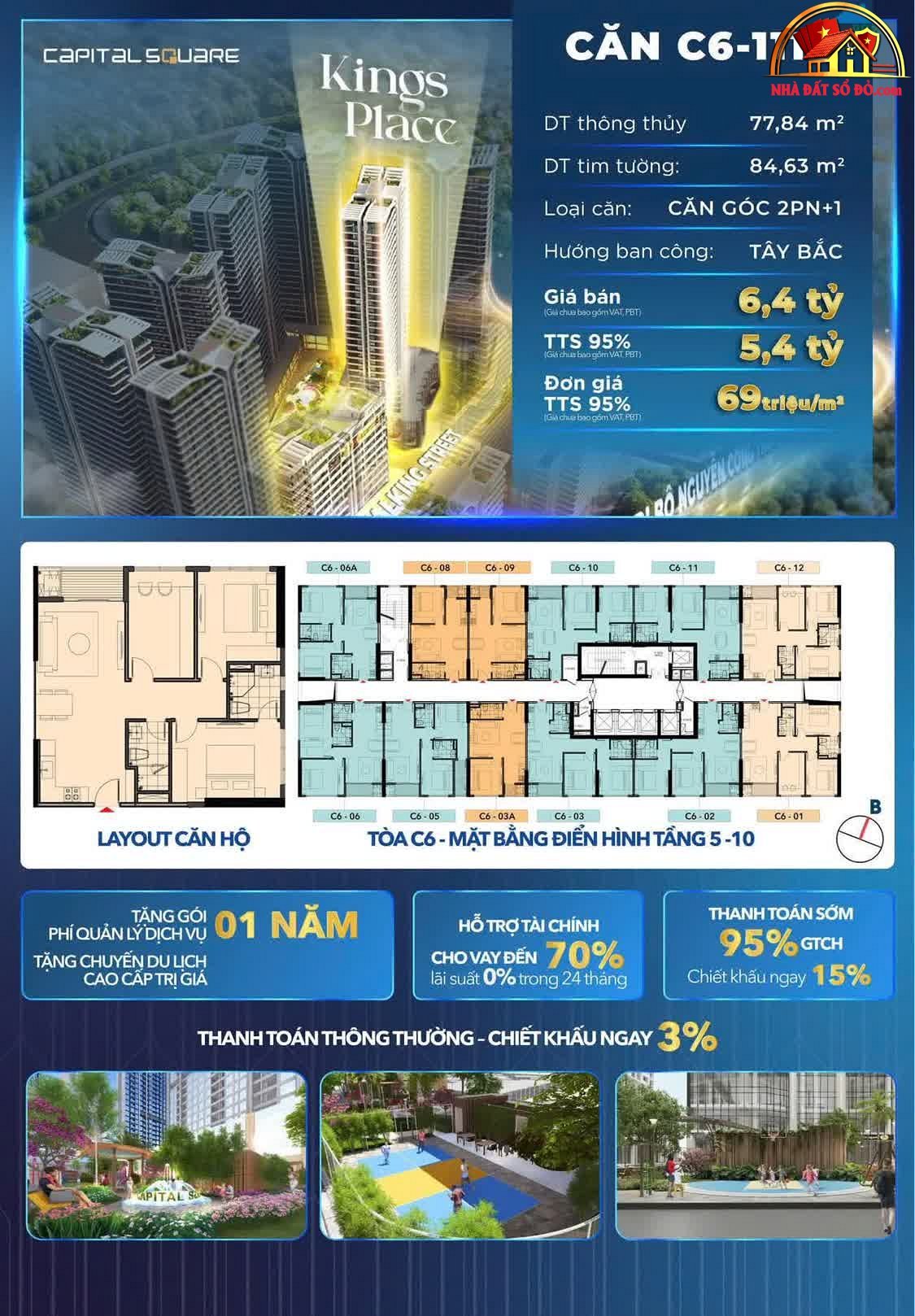 Căn hộ 2PN góc view sông Hàn – Chỉ 5.4 tỷ &#… – Bán nhà trong ngõ, hẻm Quận Sơn Trà – Đà Nẵng giá 5 – 7 tỷ