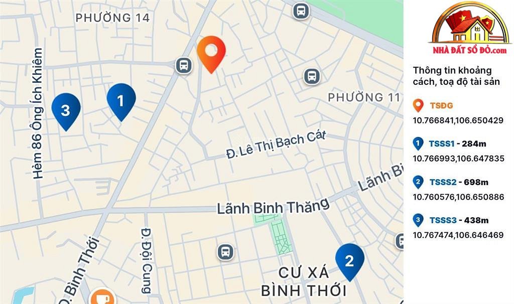 Cơ hội sở hữu nhà riêng 32m2, chỉ 4.4 tỷ – Hẻm rộng 4.3m – Quận 11 – Hồ Chí Minh – NHÀ ĐẤT BẤT ĐỘNG SẢN SỔ ĐỎ