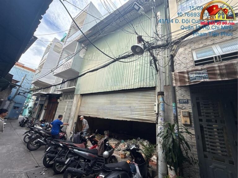 Cơ hội sở hữu nhà riêng 32m2, chỉ 4.4 tỷ – Hẻm rộng 4.3m – Quận 11 – Hồ Chí Minh – NHÀ ĐẤT BẤT ĐỘNG SẢN SỔ ĐỎ