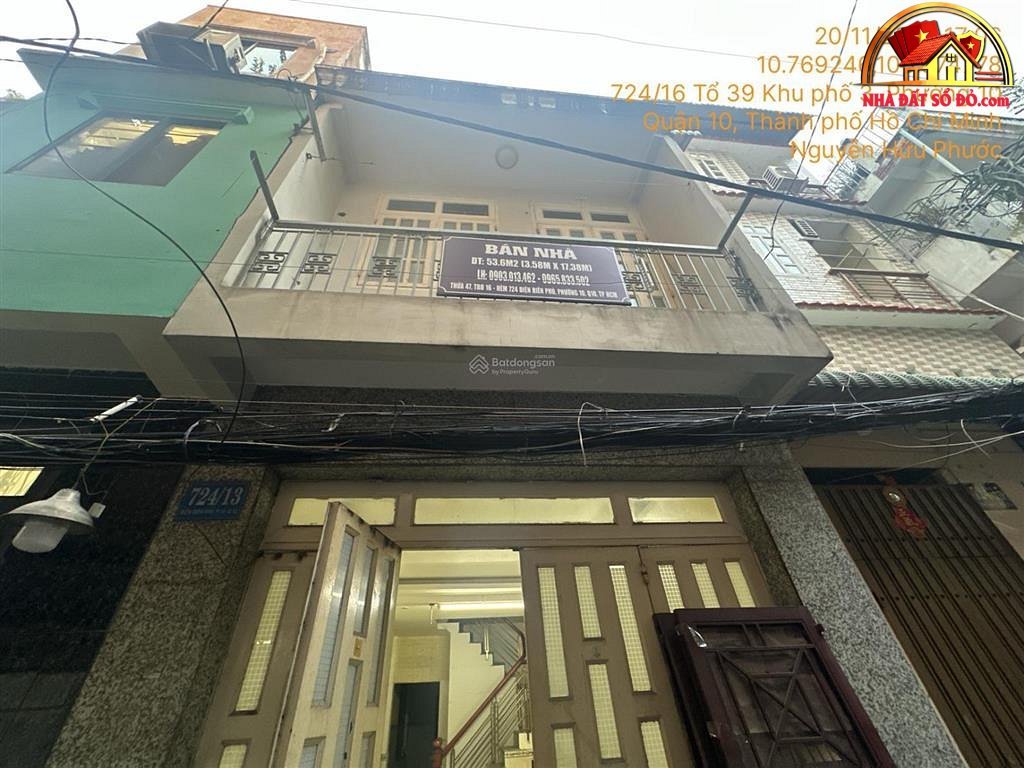 Nhà riêng 2 tầng phong cách hiện đại ở quận 10 – Giá 9.3 tỷ – NHÀ ĐẤT BẤT ĐỘNG SẢN SỔ ĐỎ