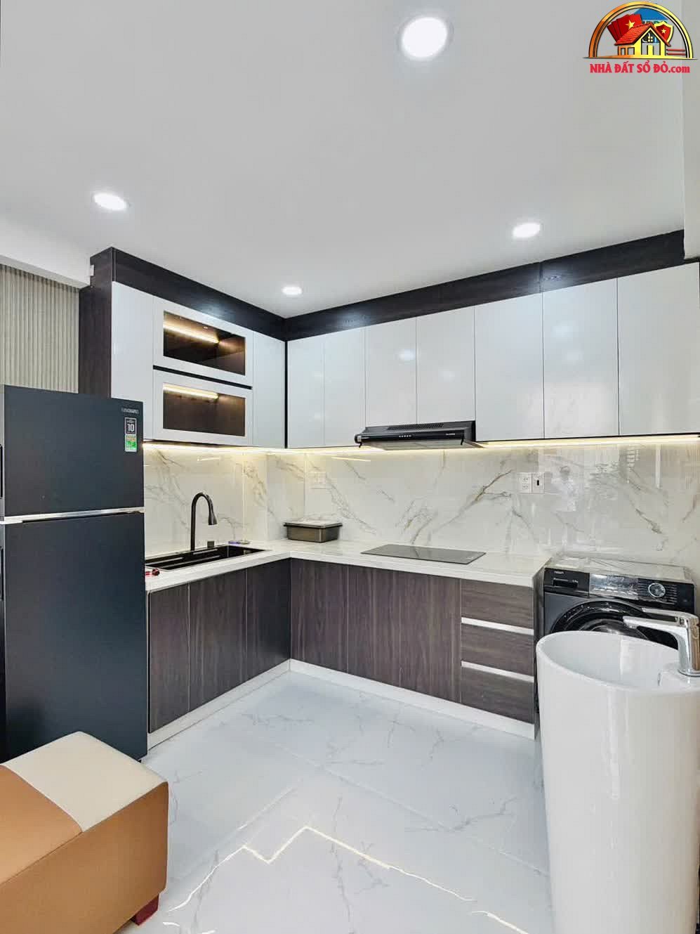 Nhà đẹp hẻm 5m, 3 tầng tại Gò Vấp – 4 tỷ – Gần Lotte Mart