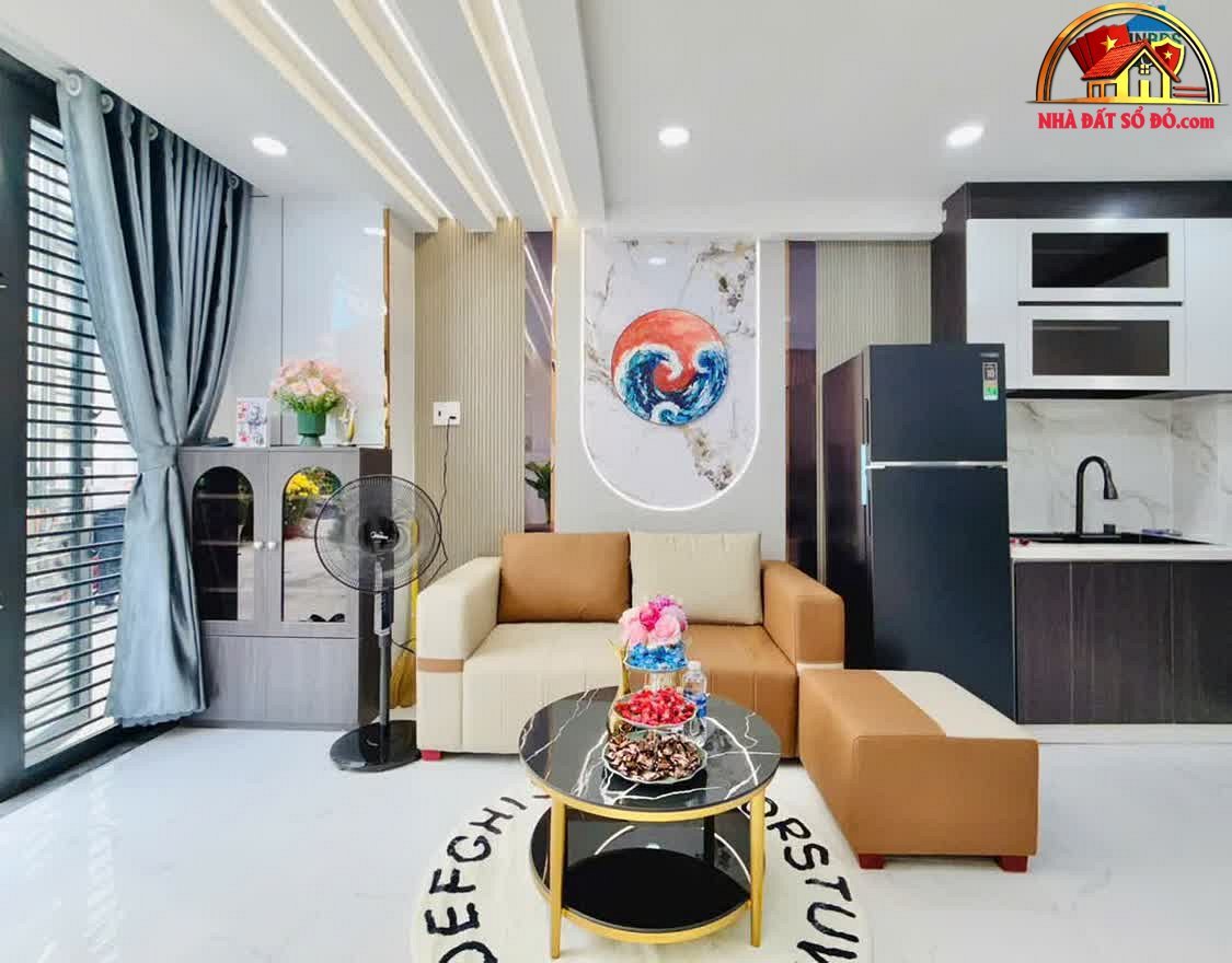 Nhà đẹp hẻm 5m, 3 tầng tại Gò Vấp – 4 tỷ – Gần Lotte Mart