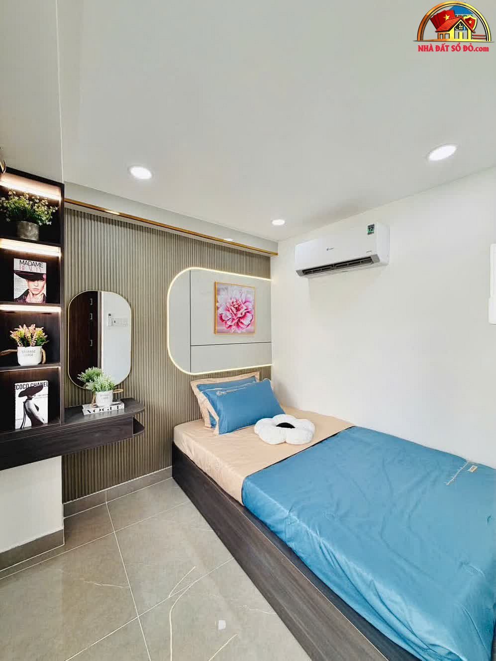 Nhà đẹp hẻm 5m, 3 tầng tại Gò Vấp – 4 tỷ – Gần Lotte Mart