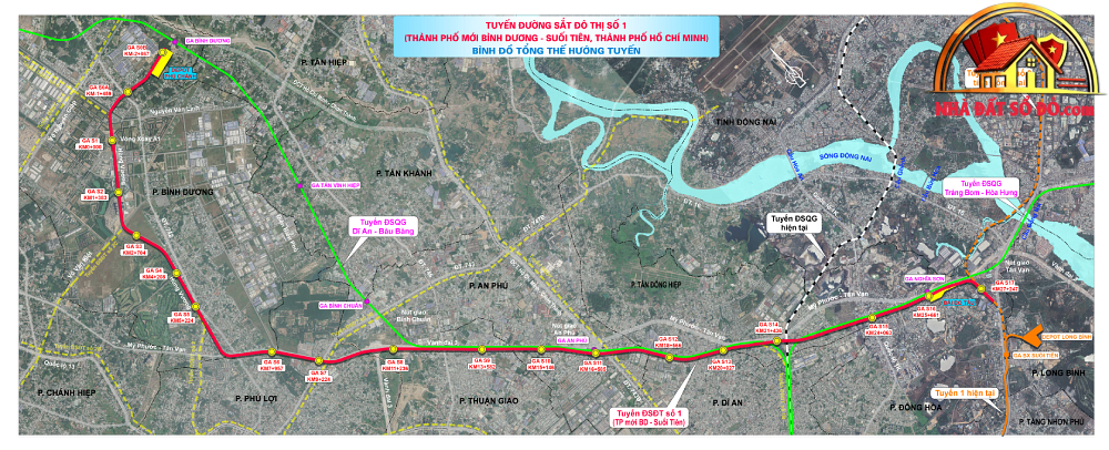 Xu hướng Bất động sản thổ cư có sổ đỏ quanh metro Bình Dương 2026