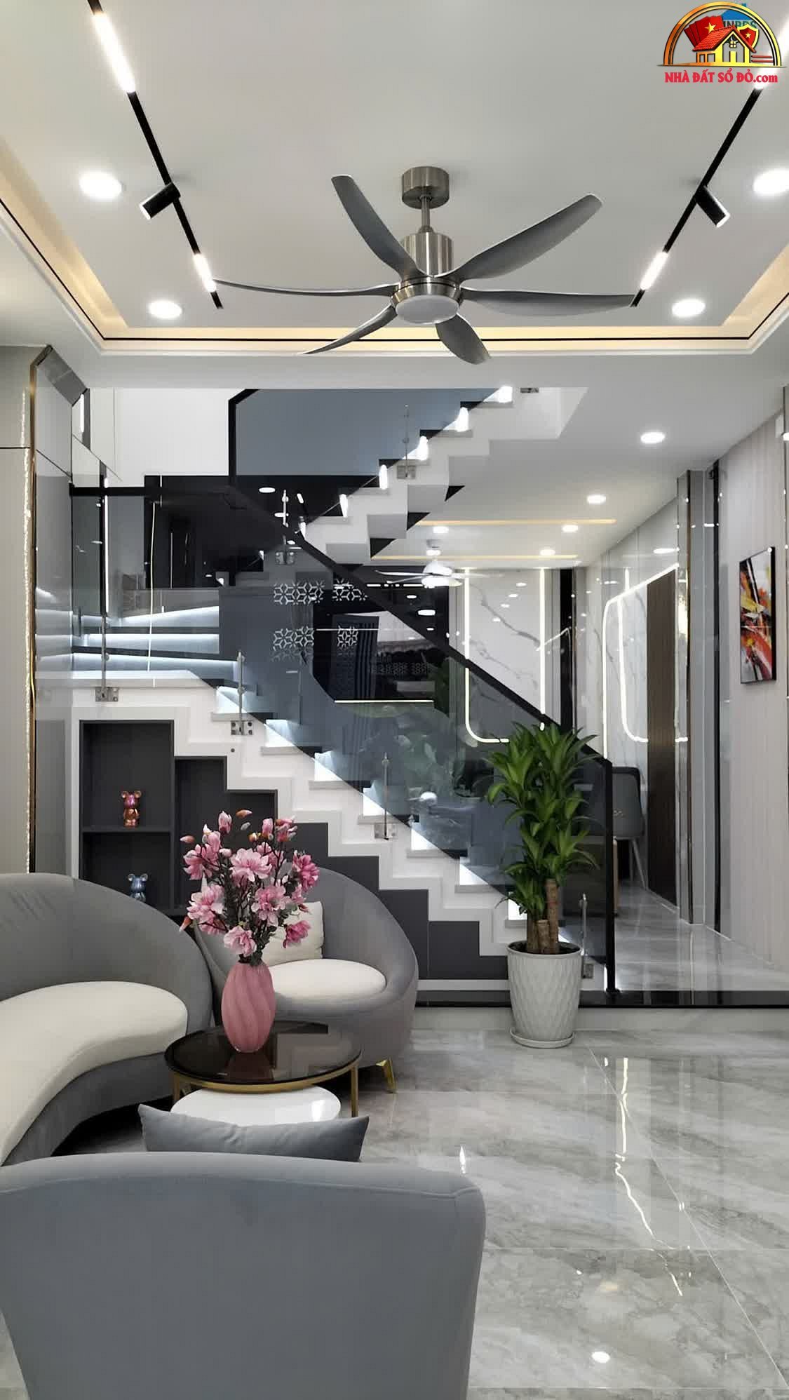 Nhà mặt phố 4 tầng tại Gò Vấp – Ô tô ra vào thoải mái – 43m² – Giá 7.4 tỷ