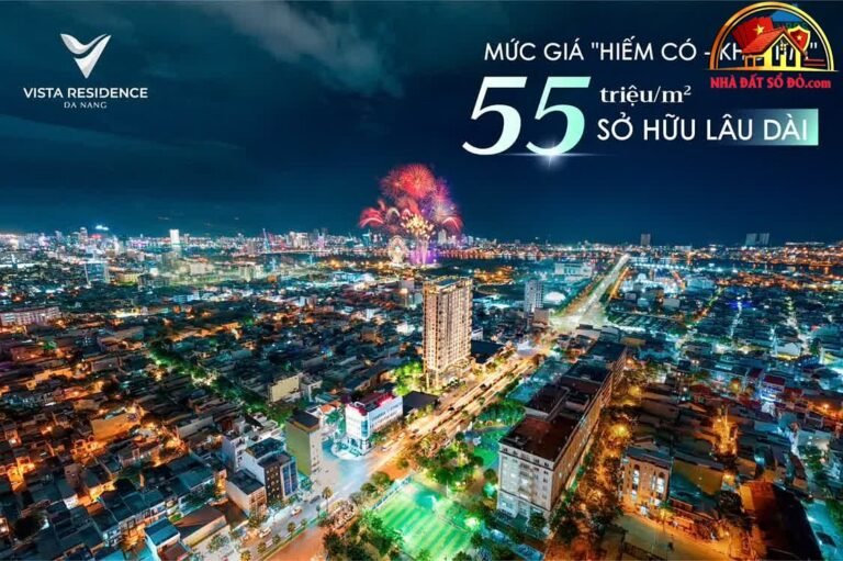 Căn hộ cao cấp 2PN view sông Hàn – Giá 55 triệu/77m² – Đà Nẵng – NHÀ ĐẤT BẤT ĐỘNG SẢN SỔ ĐỎ
