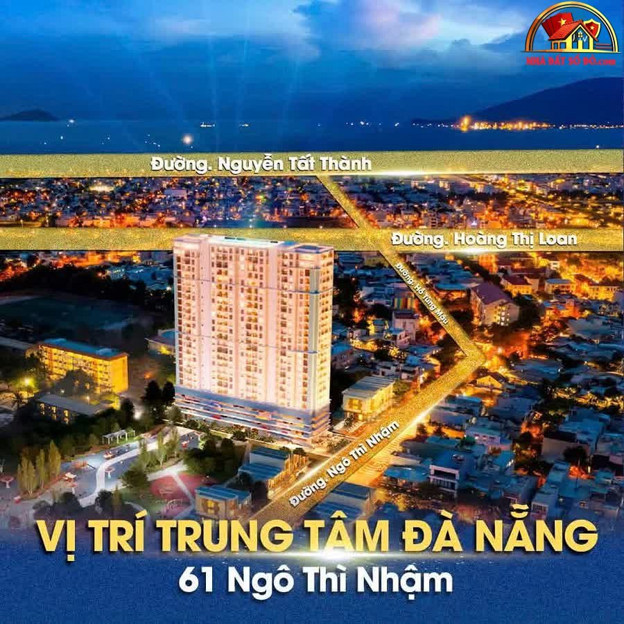 Căn hộ 63 m² trung tâm Liên Chiểu chỉ 2,8 tỷ – Đầu tư sinh lời ngay!