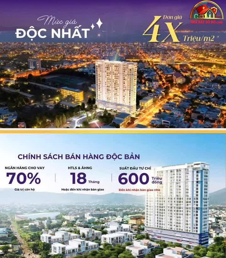 Căn hộ hạng sang tại Liên Chiểu – Đà Nẵng, giá từ 2,8 tỷ – Bán căn hộ chung cư