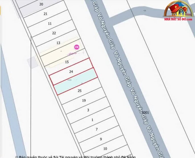Đầu tư lô đất vàng mặt tiền Võ Nguyên Giáp 306m² giá chỉ 36.3 tỷ – NHÀ ĐẤT BẤT ĐỘNG SẢN SỔ ĐỎ