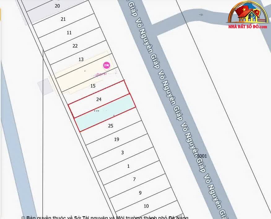 Đầu tư lô đất vàng mặt tiền Võ Nguyên Giáp 306m² giá chỉ 36.3 tỷ – NHÀ ĐẤT BẤT ĐỘNG SẢN SỔ ĐỎ