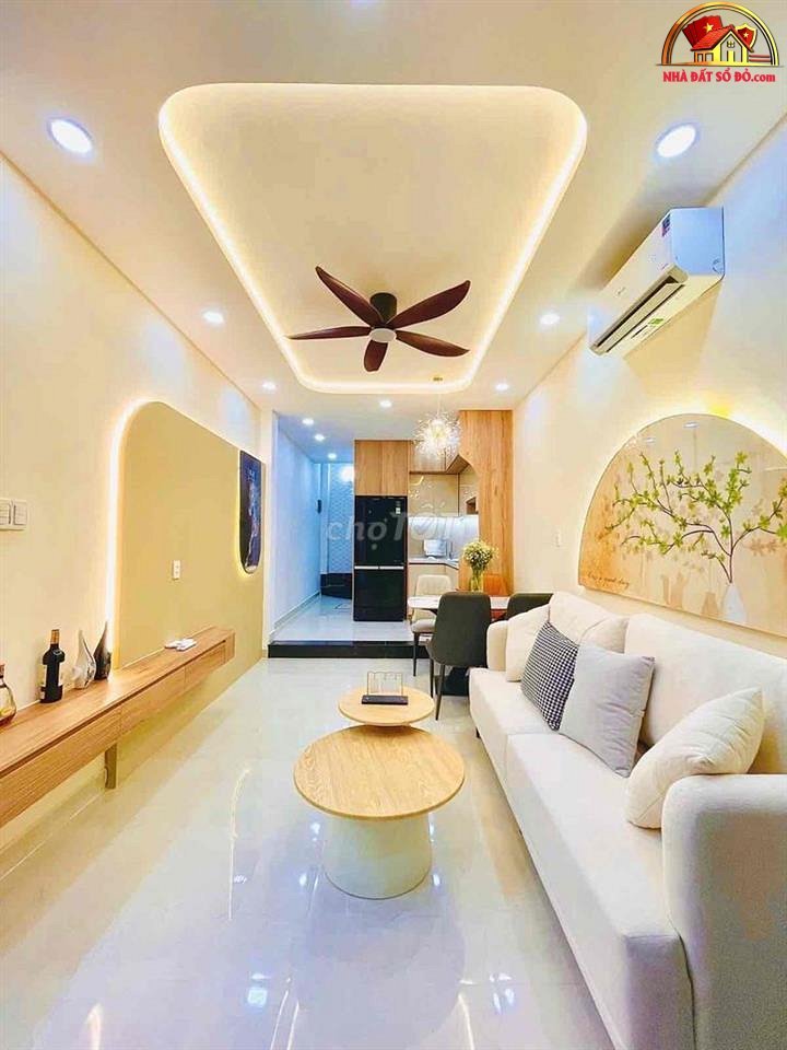Hẻm xe hơi, sân thượng mát mẻ, giá 6.98 tỷ – nhà đẹp đường Hoàng Hoa Thám, Bình Thạnh – NHÀ ĐẤT BẤT ĐỘNG SẢN SỔ ĐỎ