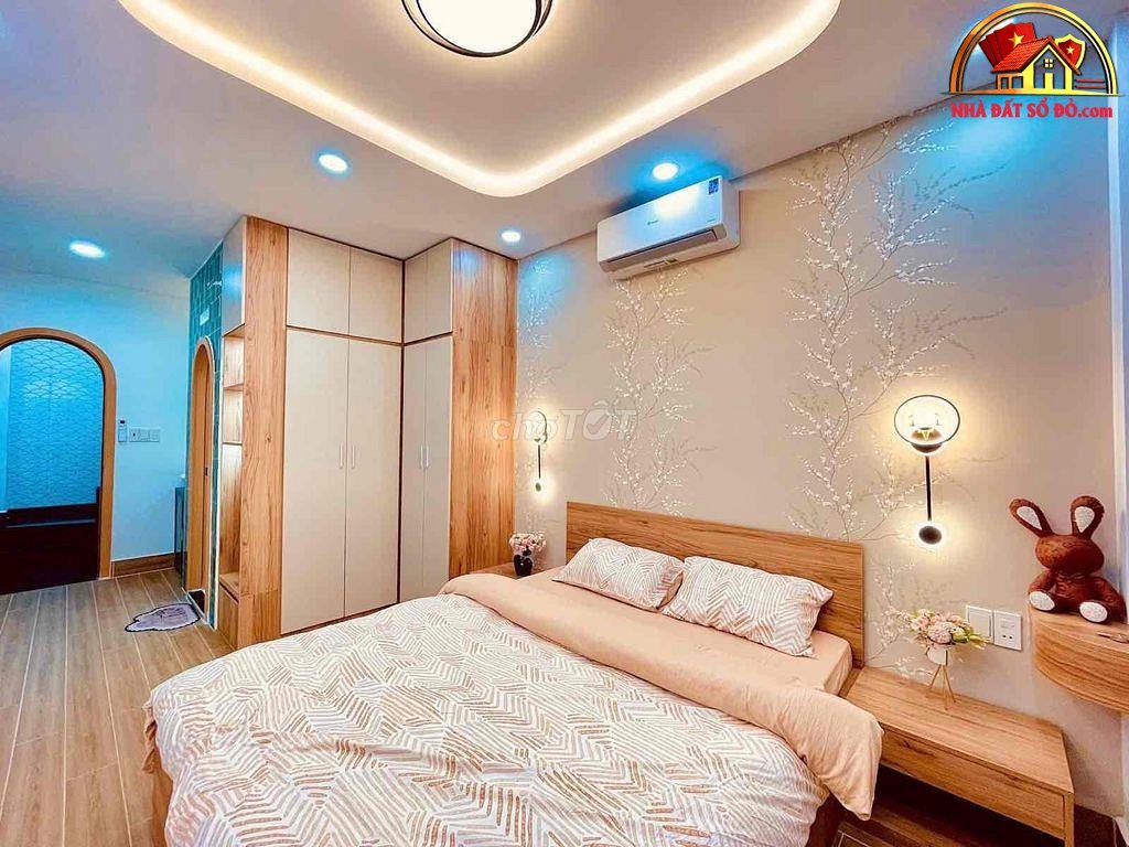 Hẻm xe hơi, sân thượng mát mẻ, giá 6.98 tỷ – nhà đẹp đường Hoàng Hoa Thám, Bình Thạnh – NHÀ ĐẤT BẤT ĐỘNG SẢN SỔ ĐỎ