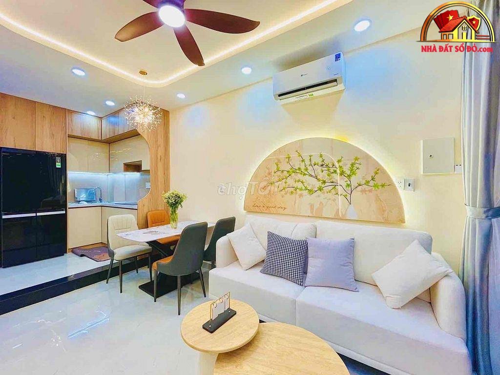 Hẻm xe hơi, sân thượng mát mẻ, giá 6.98 tỷ – nhà đẹp đường Hoàng Hoa Thám, Bình Thạnh – NHÀ ĐẤT BẤT ĐỘNG SẢN SỔ ĐỎ