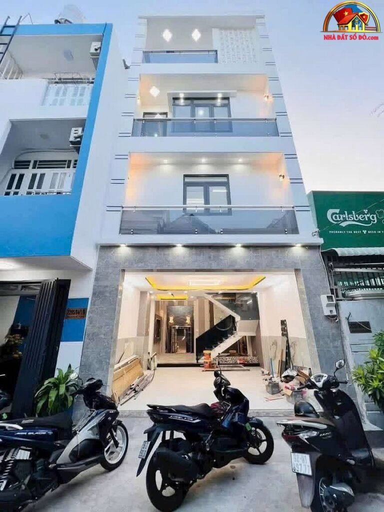 Nhà đẹp hoàn thiện 53m² xe hơi đậu trong nhà chỉ 6,5 tỷ – Bán nhà riêng – Nhà Bè – Hồ Chí Minh – NHÀ ĐẤT BẤT ĐỘNG SẢN SỔ ĐỎ