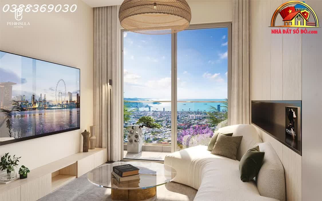 Căn hộ 2PN tầng 30, view triệu đô tại Peninsula Đà Nẵng – Giá thỏa thuận – Bán nhà đất Đường Trần Hưng Đạo – Nại Hiên Đông – Sơn Trà – Đà Nẵng – NHÀ ĐẤT BẤT ĐỘNG SẢN SỔ ĐỎ