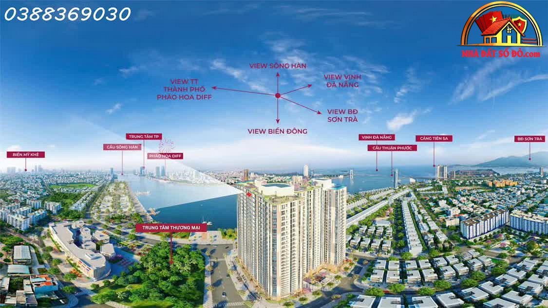 Căn hộ 2PN tầng 30, view triệu đô tại Peninsula Đà Nẵng – Giá thỏa thuận – Bán nhà đất Đường Trần Hưng Đạo – Nại Hiên Đông – Sơn Trà – Đà Nẵng – NHÀ ĐẤT BẤT ĐỘNG SẢN SỔ ĐỎ
