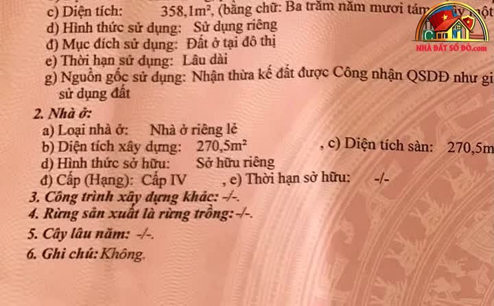 Bán nhà mặt phố 358 m² giá chỉ 53 tỷ – Đường Hải Phòng – Tân Chính – Đà Nẵng – NHÀ ĐẤT BẤT ĐỘNG SẢN SỔ ĐỎ