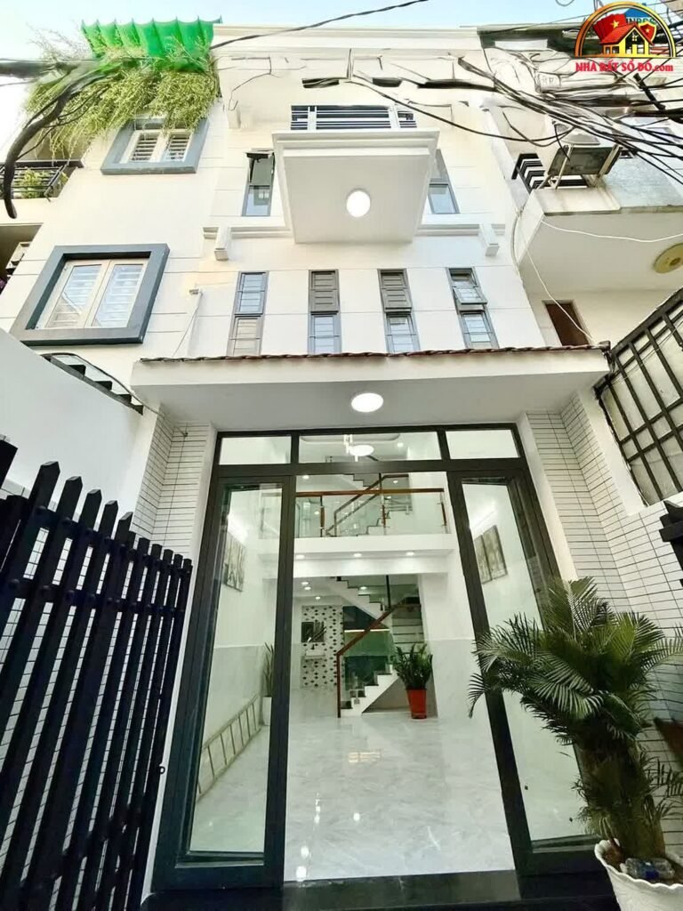 Nhà 4 tầng nở hậu Hẻm 90 Âu Dương Lân chỉ 5.28 tỷ – Bán nhà riêng Quận 8 – Hồ Chí Minh