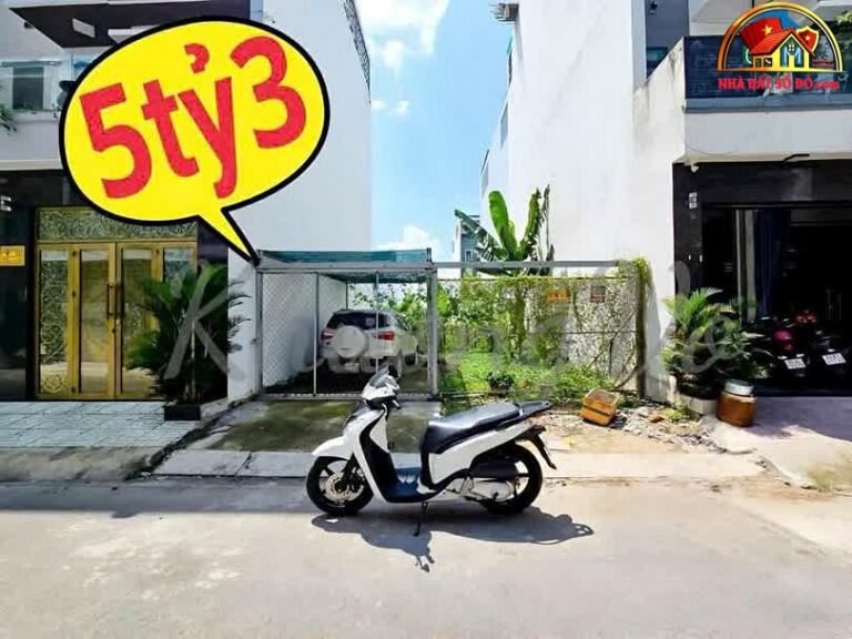 Bán đất thổ cư đường Huỳnh Tấn Phát, 81m² – Giá 5.3 tỷ – Nhà Bè – Hồ Chí Minh