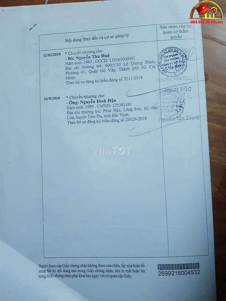 Nhà 4 tầng hẻm xe hơi, gần chợ Tân Bình – 7.1 tỷ – Hồ Chí Minh