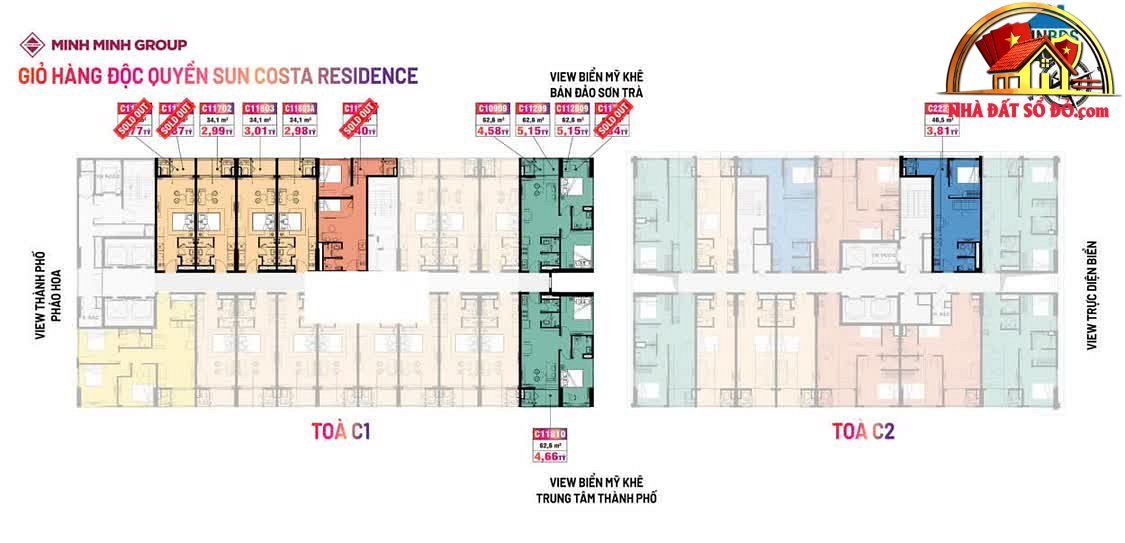 Căn hộ 39.1m² hiện đại, giá thỏa thuận – Sun Costa Residence – Sơn Trà – Đà Nẵng – NHÀ ĐẤT BẤT ĐỘNG SẢN SỔ ĐỎ