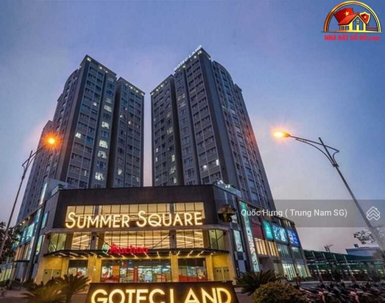 Chung cư Summer Square 1PN, 1WC chỉ 2.8 tỷ – Sổ đỏ pháp lý rõ ràng