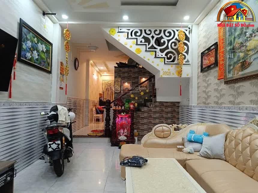 Nhà Hẻm Xe Hơi 3 Tầng Gần Aeon Mall – Giá Chỉ 8.7 Tỷ – Quận 8