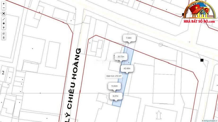 Không thể bỏ qua! Bán nhà mặt tiền Lý Chiêu Hoàng, 317m², 54 tỷ – Quận 6, Hồ Chí Minh