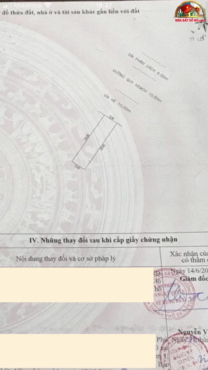 Bán đất Nguyễn Phước – Hòa Xuân – Cẩm Lệ – Đà Nẵng – Giá chỉ 19 tỷ
