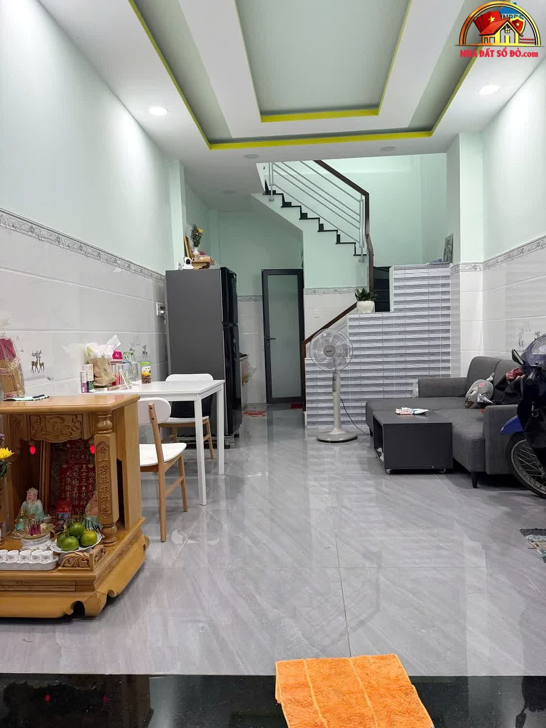 Nhà đất sổ đỏ Quận 8 TP.HCM – Bán nhà 4 tầng gần mặt tiền Tùng Thiện Vương