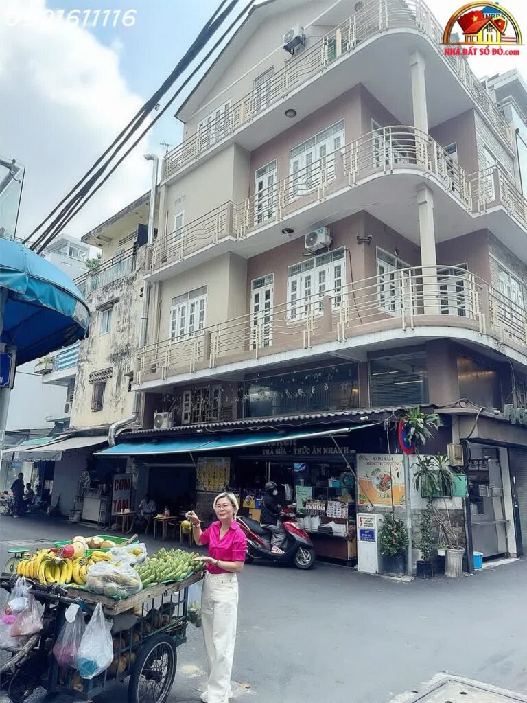Nhà mặt tiền sổ đỏ Quận 3 Hồ Chí Minh, diện tích 71m2, giá 23.5 tỷ