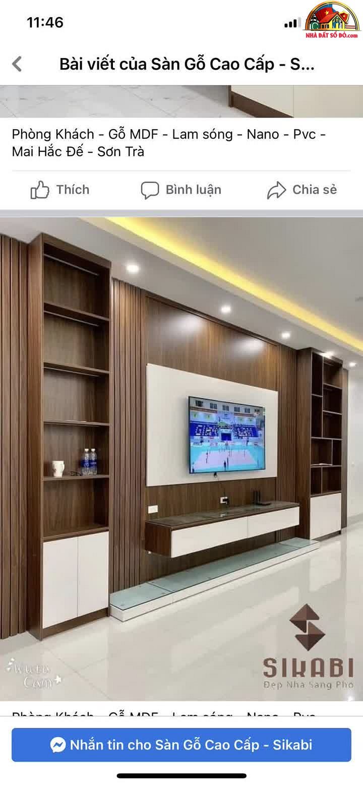 Nhà đất sổ đỏ Đặng Dung Quận Liên Chiểu Đà Nẵng giá 5.7 tỷ diện tích 75m²
