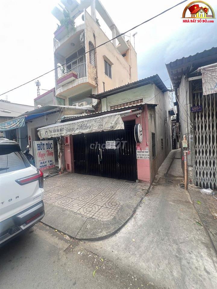 Bán nhà mặt tiền, 490 Gia Phú, Phường 3, Quận 6, TP.HCM