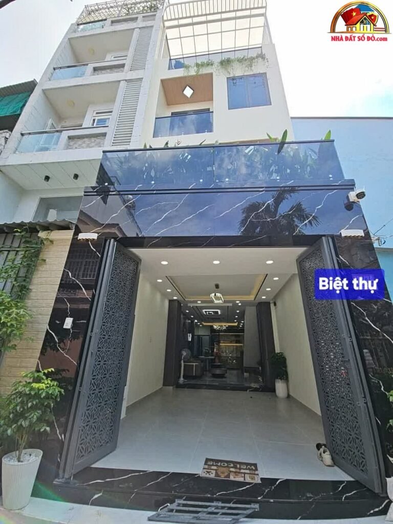 Nhà đất sổ đỏ bán biệt thự Nguyễn Thị Thập Quận 7 TP.HCM