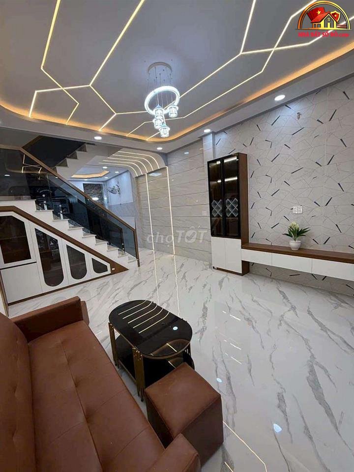 Nhà đất sổ đỏ Quận 6, TP.HCM – Bán nhà 3 tầng 6.5 tỷ – 51m2 có sổ