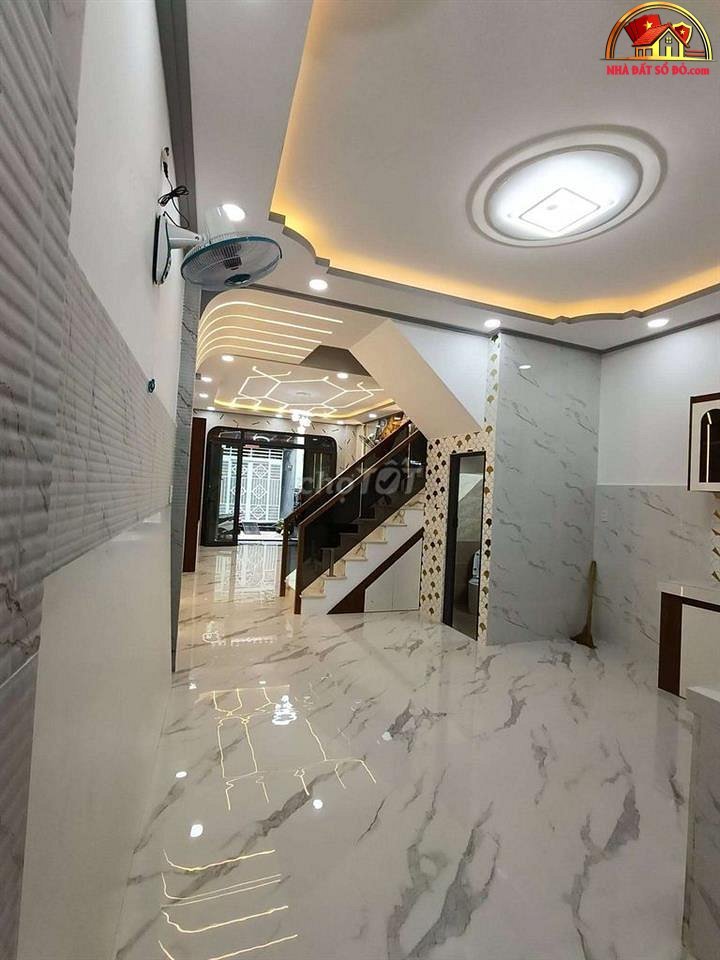 Nhà đất sổ đỏ Quận 6, TP.HCM – Bán nhà 3 tầng 6.5 tỷ – 51m2 có sổ