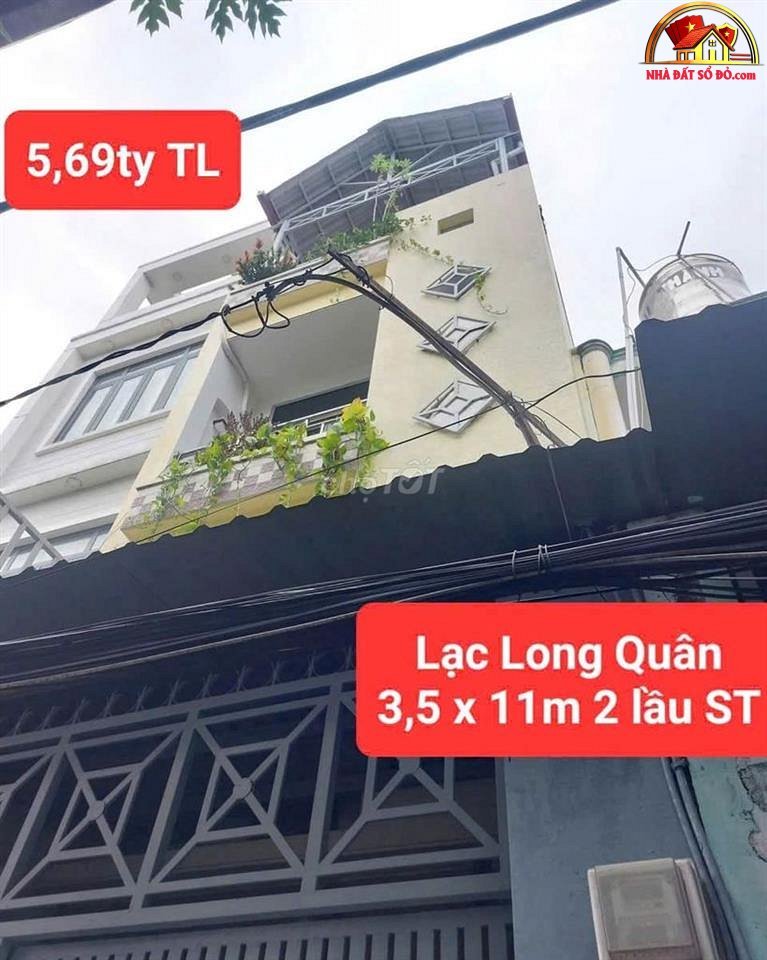 Nhà đất sổ đỏ Quận 11 TP.HCM – Nhà Bình Thới đẹp, 3PN, Giá chỉ 5.79 tỷ