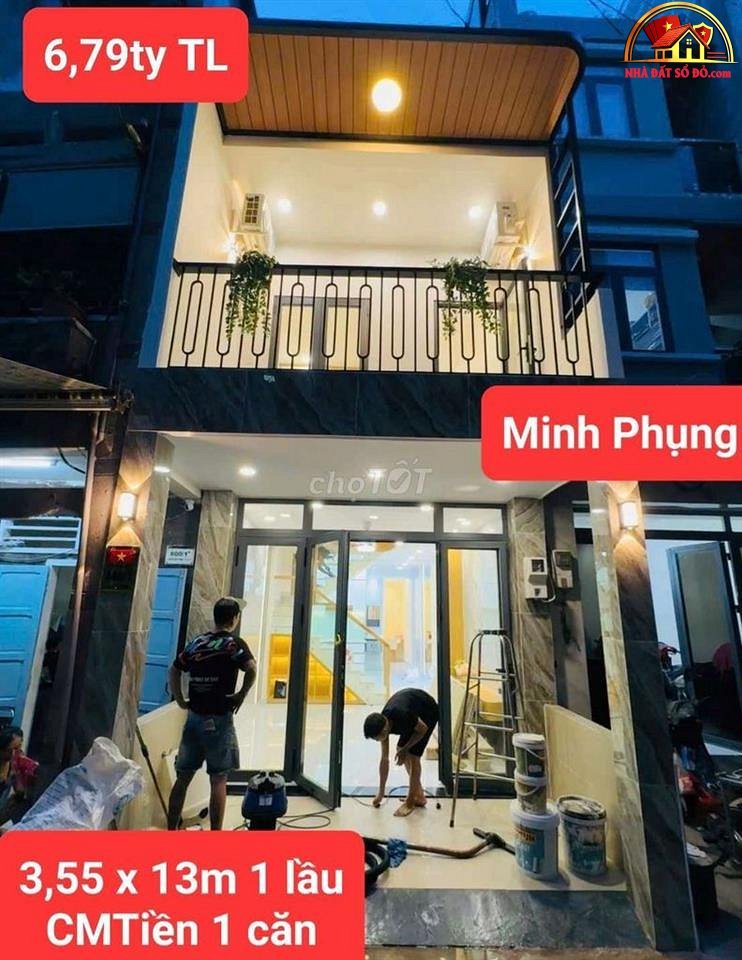 Nhà đất sổ đỏ Quận 11 TP.HCM – Nhà Bình Thới đẹp, 3PN, Giá chỉ 5.79 tỷ