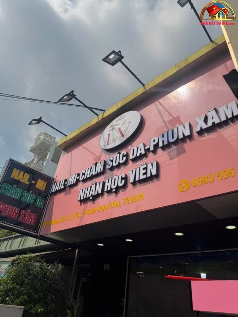 Bán tiệm nail, mi, gội, phun xăm 90 triệu tại Bình Tân, TP.HCM