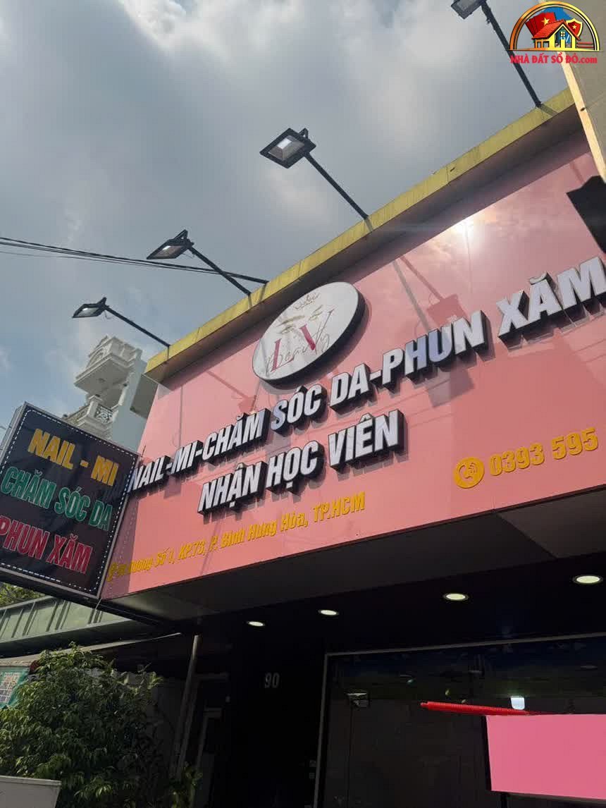 Bán tiệm nail, mi, gội, phun xăm 90 triệu tại Bình Tân, TP.HCM