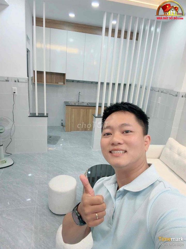 Nhà đất sổ đỏ phường Bình Trị Đông quận Bình Tân TP.HCM 2.85 tỷ diện tích 25m2