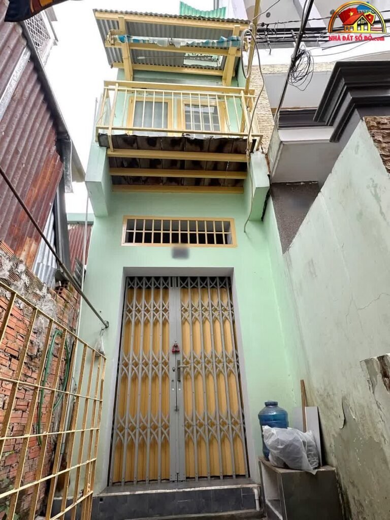 Nhà đất sổ đỏ quận 8 Hồ Chí Minh, 2 tầng, giá 3.85 tỷ