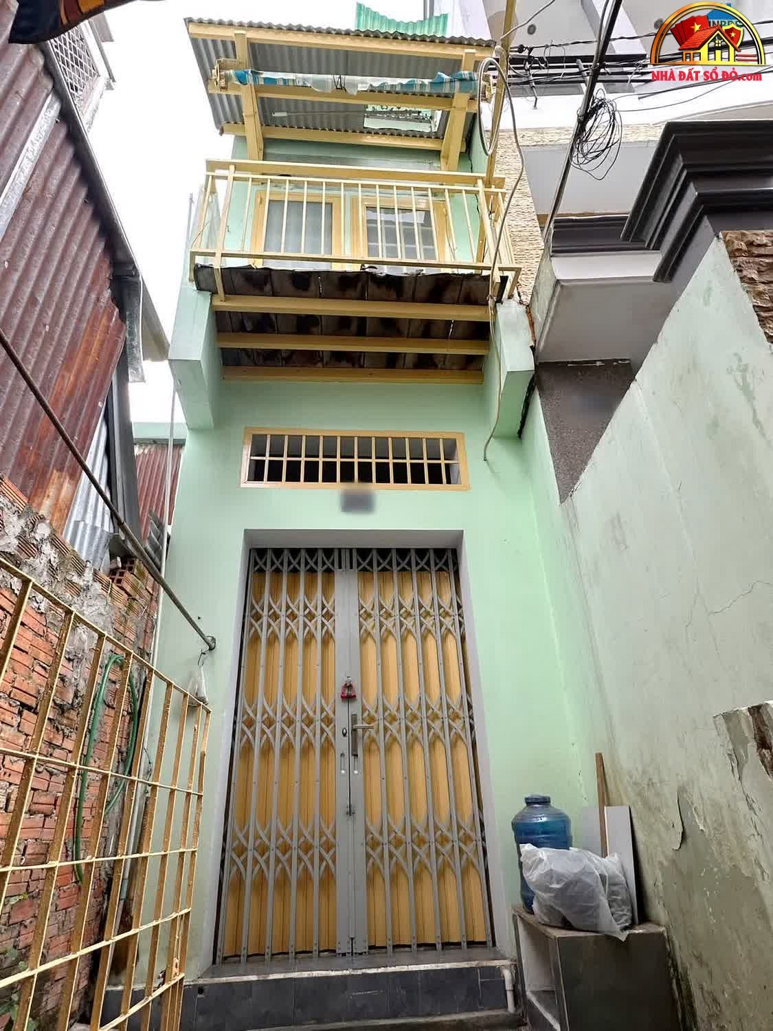 Nhà đất sổ đỏ quận 8 Hồ Chí Minh, 2 tầng, giá 3.85 tỷ