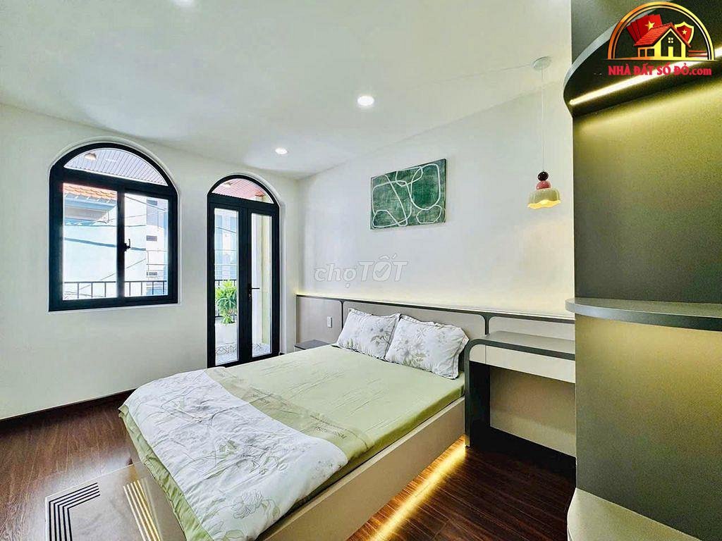 Nhà đất sổ đỏ Bình Thạnh 11 tỷ, 72m2, 4 phòng ngủ, hẻm thông an ninh