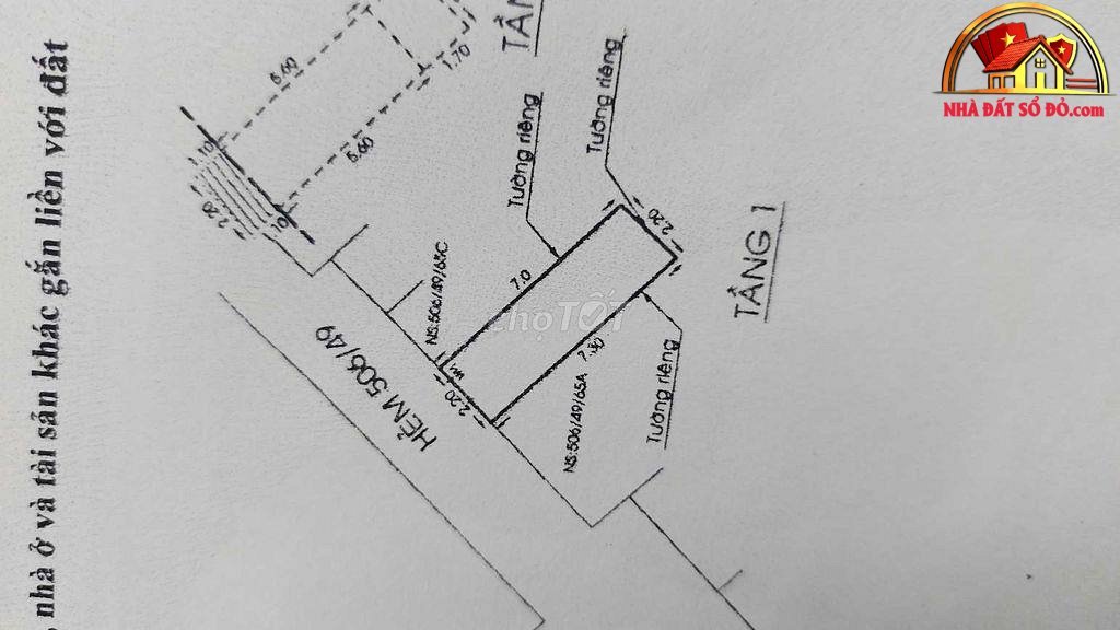 Nhà đất sổ đỏ TP.HCM – Bán nhà riêng đẹp tại Quận 11 chỉ 2.6 tỷ
