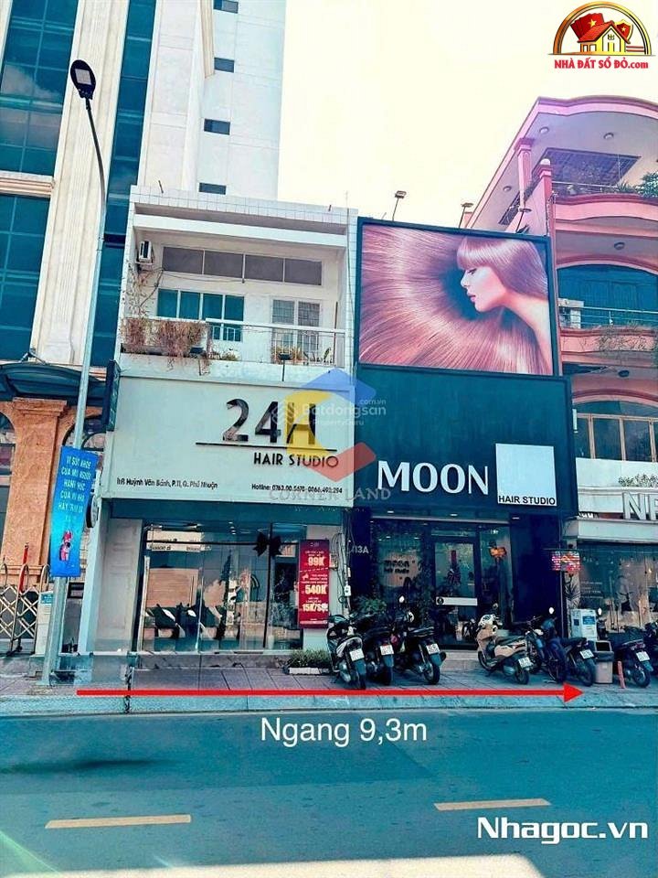 Nhà đất sổ đỏ mặt tiền Huỳnh Văn Bánh Quận Phú Nhuận 120m2 giá 46 tỷ
