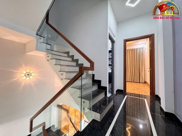 Nhà đất sổ đỏ Quận 6 TP.HCM – Bán nhà 4 tầng Tân Hòa Đông chỉ 9 tỷ